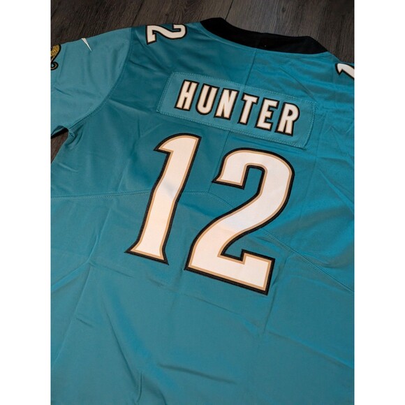 Travis Hunter #12 TEAL Jacksonville Jaguars Stitched Football Jersey XL - Picture 4 of 4